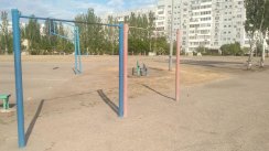 Площадка для воркаута в городе Энергодар №10743 Средняя Советская фото