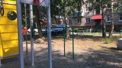 Площадка для воркаута в городе Барнаул №10788 Средняя Современная фото