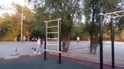 Площадка для воркаута в городе Алматы №10960 Маленькая Хомуты фото