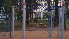 Площадка для воркаута в городе Саянск №10973 Маленькая Хомуты фото