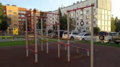 Площадка для воркаута в городе Южно-Сахалинск №10983 Маленькая Хомуты фото