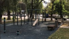 Площадка для воркаута в городе Алматы №10993 Маленькая Хомуты фото