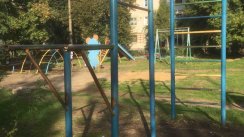 Площадка для воркаута в городе Первомайск №11073 Маленькая Советская фото
