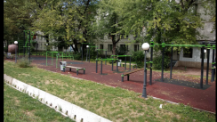 Площадка для воркаута в городе Алматы №11110 Средняя Хомуты фото