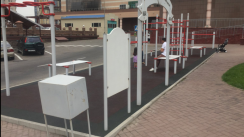 Площадка для воркаута в городе Алматы №11119 Маленькая Хомуты фото