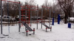 Площадка для воркаута в городе Алматы №11137 Маленькая Хомуты фото