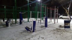 Площадка для воркаута в городе Алматы №11160 Маленькая Хомуты фото
