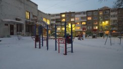 Площадка для воркаута в городе Ачинск №11165 Маленькая Современная фото
