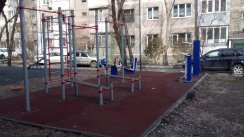 Площадка для воркаута в городе Алматы №11263 Маленькая Хомуты фото