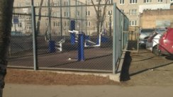 Площадка для воркаута в городе Владивосток №11305 Маленькая Современная фото