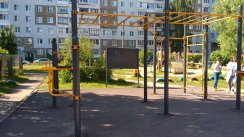Площадка для воркаута в городе Ярославль №11400 Средняя Хомуты фото