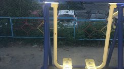 Площадка для воркаута в городе Хабаровск №11509 Средняя Современная фото