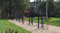 Площадка для воркаута в городе Ярославль №11533 Средняя Современная фото