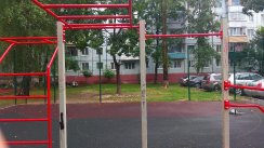 Площадка для воркаута в городе Брянск №11536 Средняя Современная фото