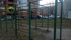 Площадка для воркаута в городе Новосибирск №11599 Маленькая Советская фото