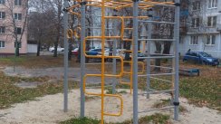 Площадка для воркаута в городе Тамбов №11627 Маленькая Современная фото