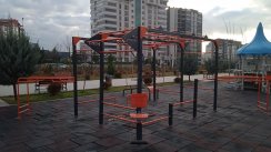 Площадка для воркаута в городе Анкара №11666 Средняя Современная фото