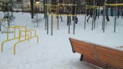 Площадка для воркаута в городе Одинцово №11668 Маленькая Современная фото