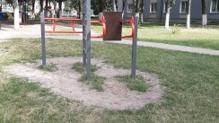 Площадка для воркаута в городе Гомель №11971 Маленькая Современная фото