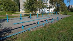 Площадка для воркаута в городе Хабаровск №12066 Средняя Советская фото