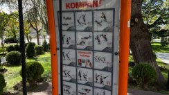 Площадка для воркаута в городе Тбилиси №12193 Средняя Современная фото