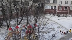 Площадка для воркаута в городе Новосибирск №12219 Средняя Современная фото