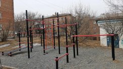 Площадка для воркаута в городе Иркутск №12343 Средняя Хомуты фото