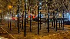 Площадка для воркаута в городе Москва №12353 Средняя Хомуты фото