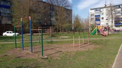 Площадка для воркаута в городе Оренбург №12361 Маленькая Советская фото
