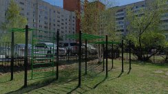 Площадка для воркаута в городе Тюмень №12401 Большая Современная фото