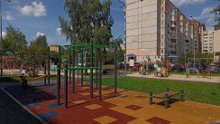 Площадка для воркаута в городе Тюмень №12571 Средняя Хомуты фото