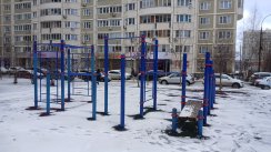 Площадка для воркаута в городе Москва №13045 Средняя Хомуты фото