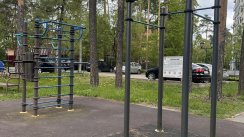 Площадка для воркаута в городе Жуковский №13135 Маленькая Хомуты фото