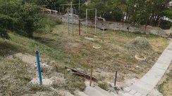 Площадка для воркаута в городе Феодосия №13139 Маленькая Современная фото