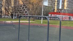 Площадка для воркаута в городе Москва №43 Средняя Современная фото