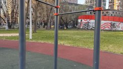 Площадка для воркаута в городе Москва №43 Средняя Современная фото