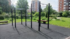 Площадка для воркаута в городе Москва №13143 Средняя Хомуты фото