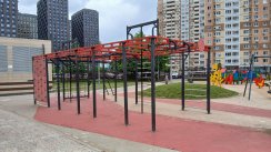 Площадка для воркаута в городе Москва №13151 Средняя Современная фото