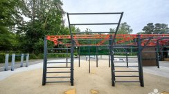 Площадка для воркаута в городе Москва №13156 Средняя Современная фото