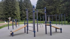 Площадка для воркаута в городе Сергиев Посад №13177 Средняя Хомуты фото