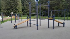 Площадка для воркаута в городе Сергиев Посад №13177 Средняя Хомуты фото