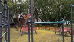 Площадка для воркаута в городе Москва №13183 Маленькая Хомуты фото