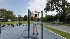 Площадка для воркаута в городе Ниагара-Фолс №13186 Большая Современная фото