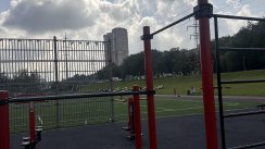 Площадка для воркаута в городе Москва №13189 Большая Современная фото