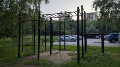 Площадка для воркаута в городе Лобня №13191 Маленькая Хомуты фото