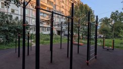 Площадка для воркаута в городе Лобня №13194 Маленькая Хомуты фото