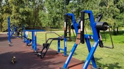 Площадка для воркаута в городе Красноярск №13211 Большая Современная фото