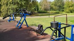Площадка для воркаута в городе Красноярск №13211 Большая Современная фото