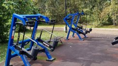 Площадка для воркаута в городе Красноярск №13211 Большая Современная фото