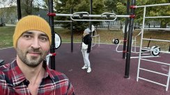 Площадка для воркаута в городе Провиденс №13229 Маленькая Современная фото